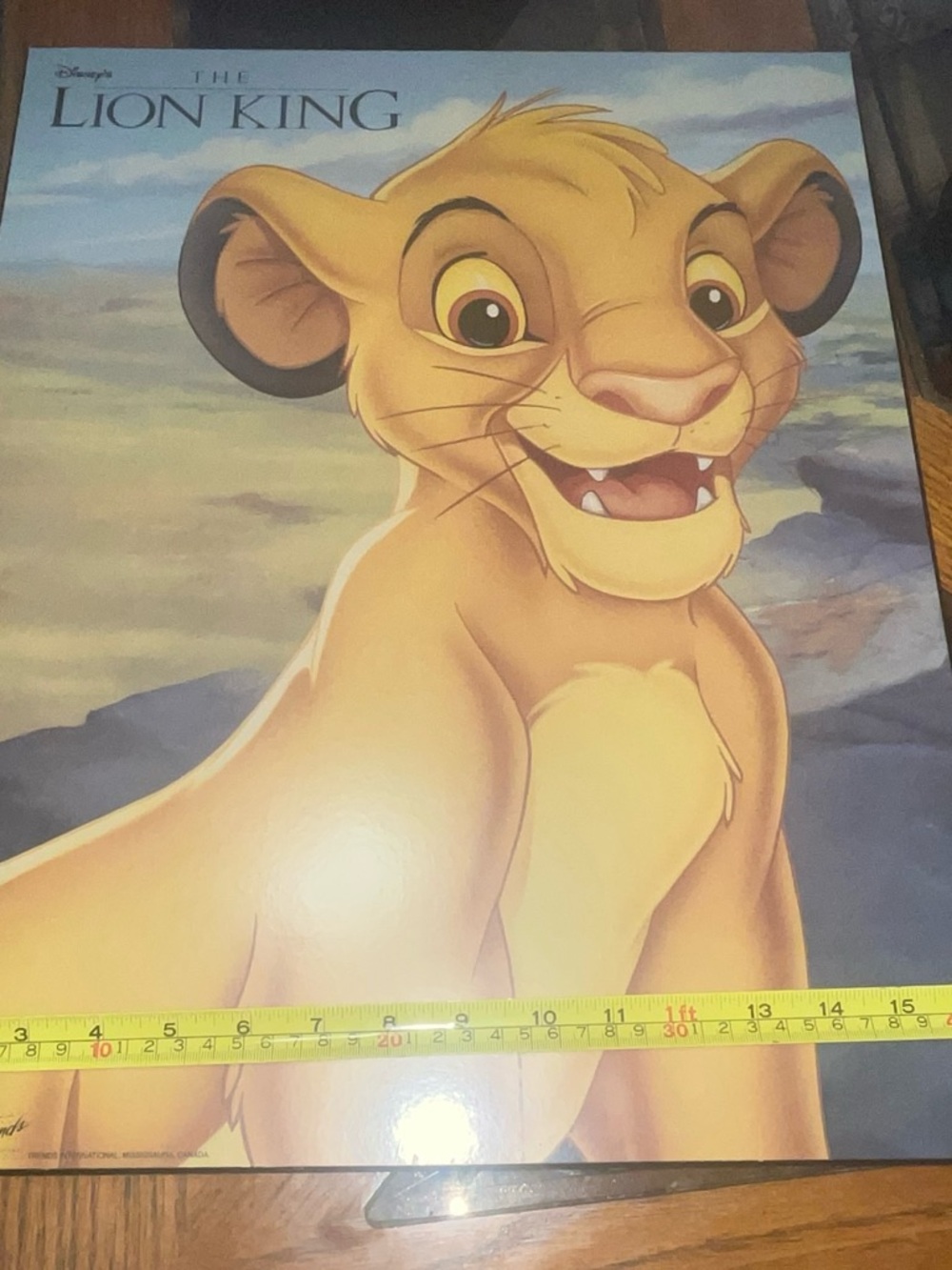 Disney The Lion King Poster - Yellow, Tan - Picture 2 of 4
